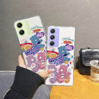 เคสโทรศัพท์มือถือลายหมีสีรุ้งการ์ตูนน่ารักสร้างสรรค์5ก. 2023 A05S A05 Galaxy พร้อมส่งเคส TPU ซิลิโคนนิ่มบางเฉียบใสฝาครอบป้องกันการตกพร้อมส่ง