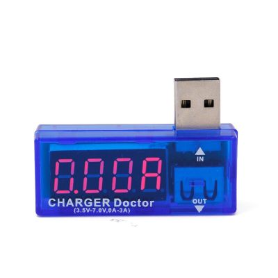 【Quality】 USB USB แอมมิเตอร์ไฟฟ้าไฟฟ้าขนาดเล็กโวลต์มิเตอร์ชาร์จไฟมิเตอร์วัดกระแสไฟเครื่องทดสอบลด40% วัดและปรับระดับแบบดิจิตอลมือถือ