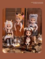 (Popular toys) 1/6ตุ๊กตา BJD ครบชุดพร้อมเสื้อผ้าแฟชั่นหัววิกผมนุ่มไฟล์ร่างกายสำหรับสาวของเล่นของขวัญ12กลุ่มดาวชุด