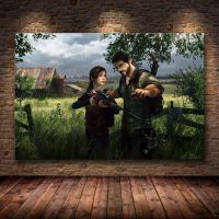 The Last Of Us เกม Zombie Survival โปสเตอร์หลายภาพผ้าใบ Wall Art Home Decor ภาพวาดสำหรับวัยรุ่นห้องนั่งเล่นตกแต่ง