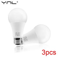 [Super bright bulb] 3ชิ้น/ล็อต LED E27หลอดไฟโคมไฟ AC 220โวลต์240โวลต์18วัตต์15วัตต์12วัตต์9วัตต์6วัตต์3วัตต์ L Ampada สปอตไลตารางเย็นสีขาว/อบอุ่นสีขาว