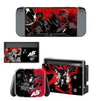 Nintendoswitch Skin Persona 5 Nintend Switch Stickers Decal for Nintendo Switch Console Joy con Controller Dock Skins