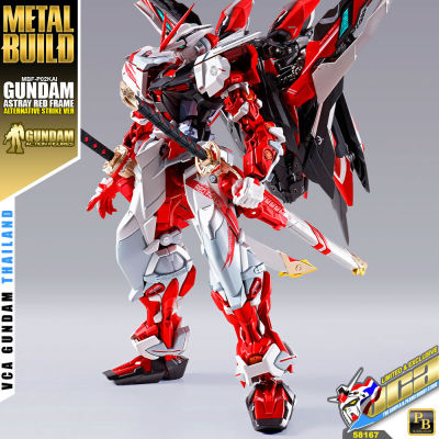 BANDAI TAMASHII NATIONS METAL BUILD GUNDAM ASTRAY RED FRAME KAI ALTERNATIVE STRIKE VER กันดั้ม ฟิกเกอร์ VCA GUNDAM