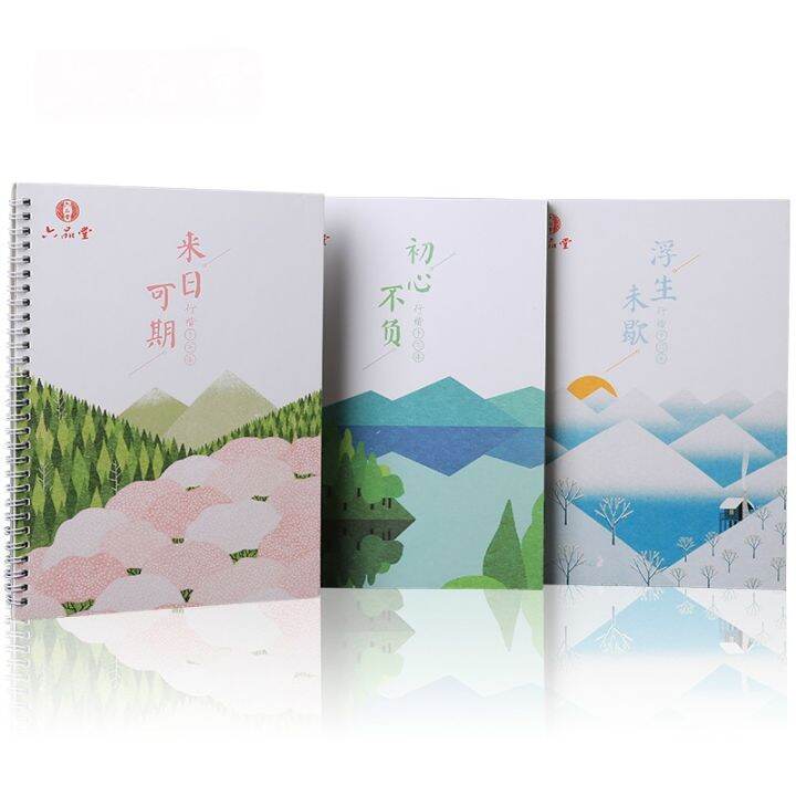 3pcs-calligraphy-copybook-3d-chinese-character-running-regular-script-calligraphy-copybook-children-handwriting-book-libros