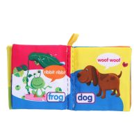 Ready Stock【Dcline】 Soft Cloth Book Baby Kids Children Early Educational Cartoon Book Toys