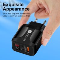 Universal 20W 2 Port EU Plug US Plug UK Plug Fast Charging Wall Charger Charger Adapter Portable Wall Charger Plug Compatible With And Android Phones