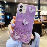 เคสโทรศัพท์กันกระแทกเนื้อนิ่มลายผีเสื้อแววที่ชัดเจนเคสสำหรับ Xiaomi น่ารัก13 12เคส Lite สำหรับ Redmi Note 12 Pro + 5G K60Pro Civi 2