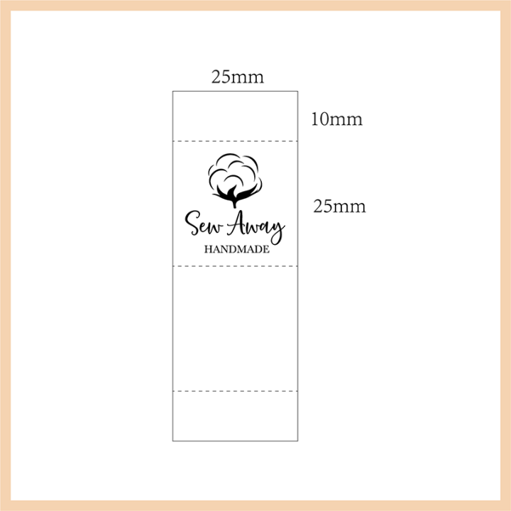 ป้ายผ้าทอลายทแยงสั่งทำ-penghantaran-percuma-แท็ก-untuk-pakaian-aksesori-jahit-label-fabrik-แบบกำหนดเอง-tuk-kapas-25x70มม-xw5571