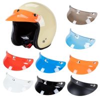 【LZ】 3/4 Open Face Helmet Visor Protector 3-Snap Helmet for Peak Lens Motorcycle Helmet Accessories Dropshipping