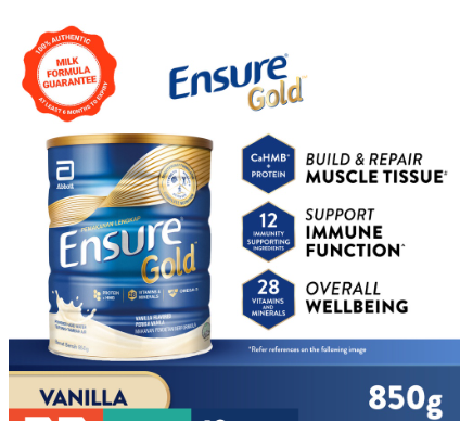 Ensure-Gold-Adult-Complete-Nutrition-Vanilla-Tin-(850g)-i.155124496. ...