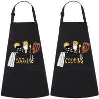 【CW】 2pc Apron Parent Adult The Print Aprons Фартук Nпостельное Бельё