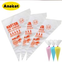 ANAEAT 100pcs S/M/L Disposable Decorating Bag Cake Decorating Pastry Skills Cake Tools