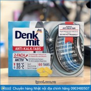 Viên tẩy lồng giặt Denkmit nội địa Đức hộp 60 viên