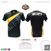 SMT6018 Adults Sublimation Muaythai T-Shirts | Born to be Muaythai