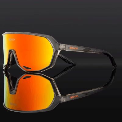 SCVCN Photochromic Cycling Sunglasses Sport Fashion Cycling Glasses UV400 Running Fishing MTB Bike Racing Bicycle Eyewear 2023