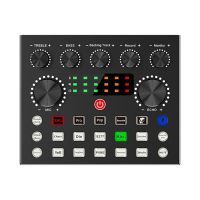 Gaming Living Singing Recording for Live Broadcast Network Mixing External Sound Card Audio Mixer Audio Interface