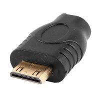 สำหรับ Micro Hdmi Type D ตัวเมียเป็นอะแดปเตอร์ Type C เอชดีเอ็มไอเล็กตัวผู้ F/ M สีดำ