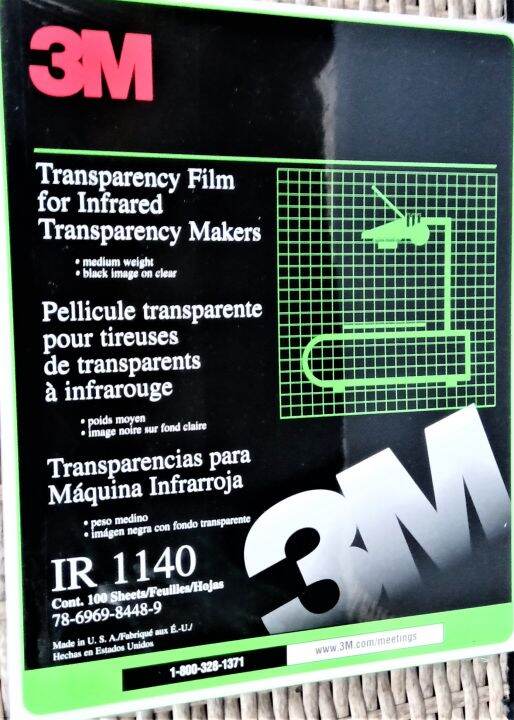 3M Transparency Film For Infrared Transparency Makers IR 1140: High ...