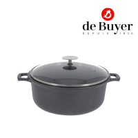 de Buyer 8311.24 Stewpan 2 Handles+Glass Lid-Chox Extrem / หม้อสตูว์