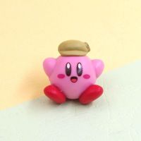 Willis โมเดลฟิกเกอร์ PVC รูปการ์ตูนอนิเมะ Kirby Kirby สีชมพู สําหรับตกแต่งเค้กคริสต์มาส