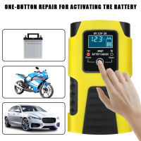 Car Battery Charger Full Automatic Power Pulse Repair Chargers 6V12V 2A EU Plug Digital LCD Display 3 Charge Stages