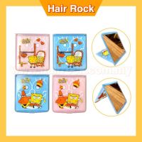 【BEIBEI】 Cute Cartoon Portable Folding Makeup Mirror Single Side Travel Shaving Makeup Compact Pocket Mirror Mirror Folding