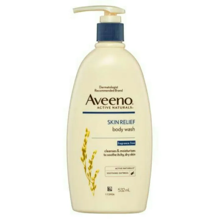 Aveeno body wash (532ml) Lazada PH