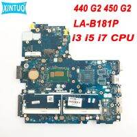 LA-B181P Original Motherboard for HP Probook 440 G2 450 G2 Laptop Motherboard with i3 i5 i7 CPU DDR3 100 Test Work