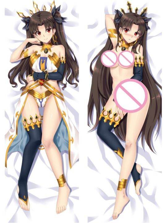 ถ้ากำหนดเองติดต่อเรา-คอสเพลย์อนิเมะ-dakimakura-fate-grand-order-ishtar-ชุดคอสเพลย์โทซากะรินสาวร่างกายปกหมอนกอดปลอกหมอนแต่งลาย