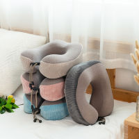 Portable Cervical Headrest Cushion U Shaped Car Travel Neck Pillow Soft Orthopedic Memory Foam Pillows