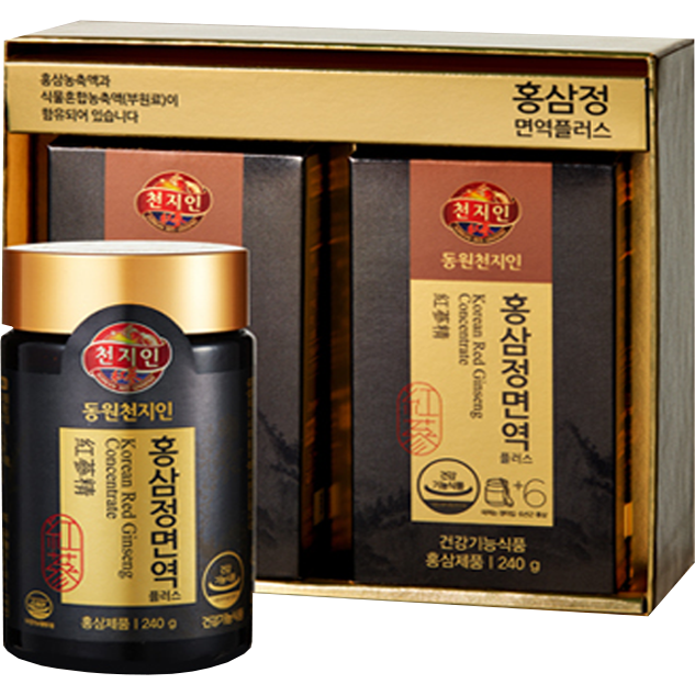 Dongwon Cheonjiin Red Ginseng Extract Immune Plus 480g (240g x 2 ...