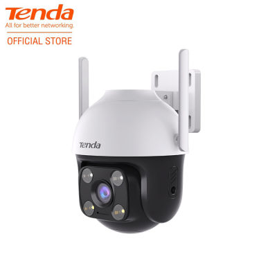Tenda CH3 กล้องวงจรปิด Outdoor Security Wi-Fi Pan/Tilt Camera 1080P กล้องวงจรปิดไร้สาย Smart Full-Color Night Version