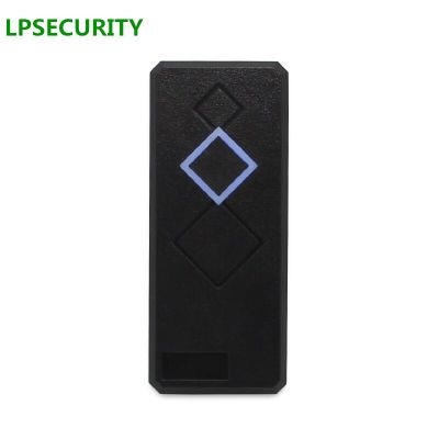 LPSECURITY IP55ทนทานต่อสภาพอากาศ IC 13.56MHZ ป้ายการ์ด RFID เครื่องอ่านชิปสำหรับประตูบ้านสำนักงานล็อคประตูควบคุมการเข้าถึง