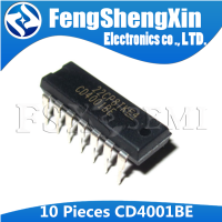 10 CD4001BE DIP-14 HEF4001BE CD4001 HEF4001 IC