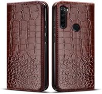 【Enjoy electronic】 Flip Case For Xiaomi Redmi Note 8 Case Crocodile texture leather case For Redmi Note 8 Note8 Cover Funda Coque Capa