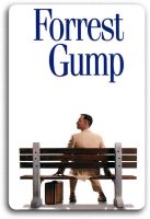 Forrest Gump ป้ายดีบุกโลหะ Forrest Gump โปสเตอร์ภาพยนตร์ตกแต่งป้ายโลหะผลิตขึ้นใหม่สำหรับผับภาพศิลปะติดผนังรูปกาแฟนิ้ว