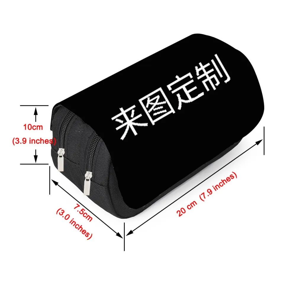 Garten of banban game double-layer pencil bag Banban garden primary and  secondary school students lead stationery pen storage bag 【QYUE】