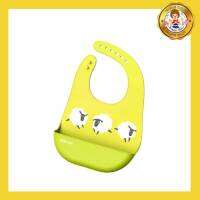 Kidsme Easy clean bib ชุดซิลิโคนกันเปื้อน (สีเขียว)