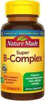 Nature Made Super B-Complex, Helps support the immune system, Vital for converting food into cellular energy, 60 Tablets