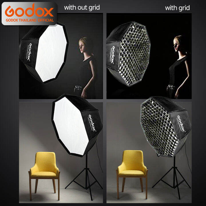 godox-softbox-sb-fw-95-cm-octa-softbox-with-grid-bowen-mount-วิดีโอรีวิว-live-ถ่ายรูปติบัตร-สตูดิโอ