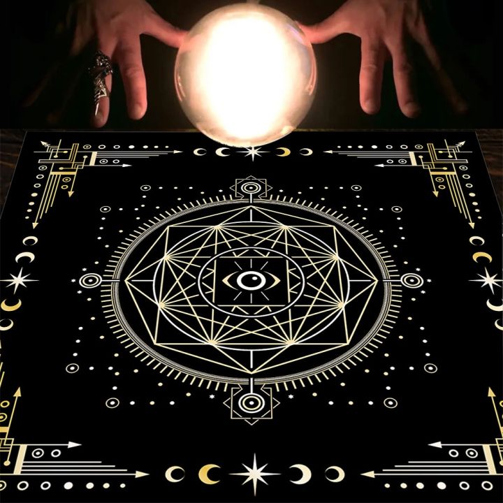 black-gold-tarot-tablecloth-fashion-decoration-alchemical-sigil-altar-astrology-leather-tarot-bag-witchcraft-supplies-astrolabe