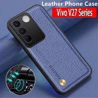 เคสโทรศัพท์หนัง PU เนื้อกรอบ TPU แบบนุ่มสำหรับ Vivo V29 V29Lite V29E V27 V27e V27โปร V27pro V 27e เคสกันกระแทกฝาครอบด้านหลังกันกระแทก