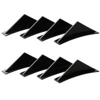 2X Spoiler Car Back Bumper Universal Car Rear Bumper Lip Diffuser Shark Fin