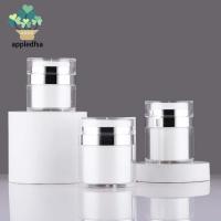 APPLED 50ml 30ml ขวดสูญญากาศ เดินทาง ทนทาน กระป๋องครีมกด ขวดโลชั่น ภาชนะเครื่องสำอาง ขวดรีฟิล ขวดปั๊มสุญญากาศ