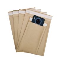50PCS/11 sizes Brown Bubble Envelopes Gift Packaging Bags Padded Mailers Shipping Envelope Self seal bubble Courier Storage Bags