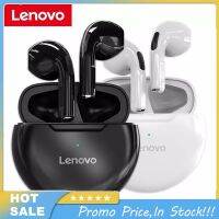 Lenovo Ht38หูฟังบลูทูธไร้สายของแท้กันน้ำ Tws 9d เสียงสเตอริโอระบบสัมผัสควบคุมเวลาแฝงต่ำพร้อมไมค์