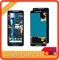 100% ต้นฉบับ Amoled สำหรับ Google Pixel 2 XL สัมผัสหน้าจอ LCD หน้าจอดิจิตอลอะไหล่ทดแทนประกอบสำหรับ Google Pixel 2XL