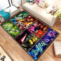 【YF】 Anime Jojo Printed  Large Rug Carpet for Living Room Bedroom Sofa Decoration Non-slip Floor Mats Dropshipping Alfombras