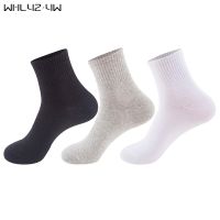 【Sock shop】10คู่ถุงเท้าผ้าฝ้ายสั้นสำหรับม็องกีฬากีฬาถุงเท้าสีดำสีเทาสีขาวระบายอากาศแข็งทำงานราคาถูกกีฬาถุงเท้าแบรนด์