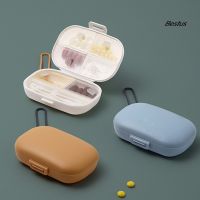 [BEST!!] Portable Travel Outdoor Compartments Mini Medicine Sorting Pill Organizer